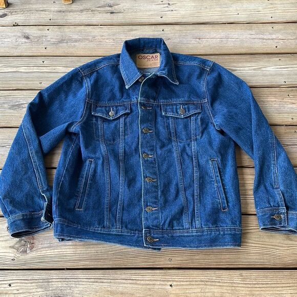 Oscar Jeans men’s cotton jean jacket size S - Picture 1 of 12